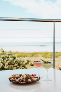 Cocktails and a meal at the Mangrove Bay Club